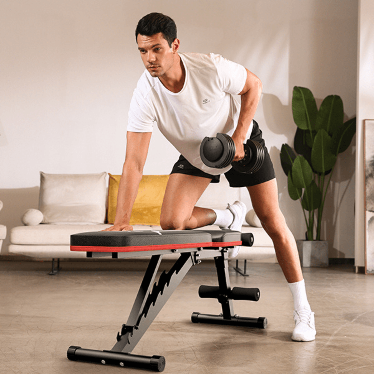 Flybird Adjustable Weight Bench With Bands Fb Lite | Prevention Shop