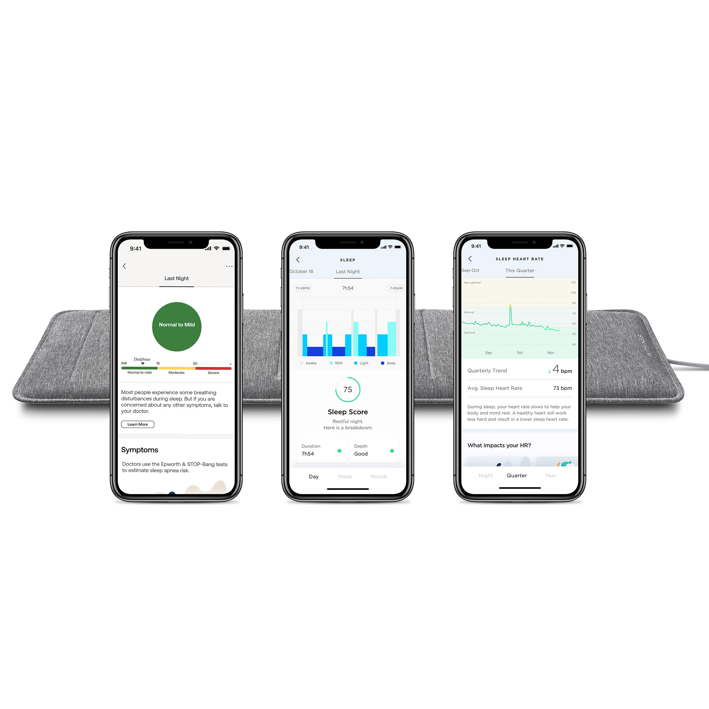 新品 Withings Sleep Tracking Mat 【公式通販】