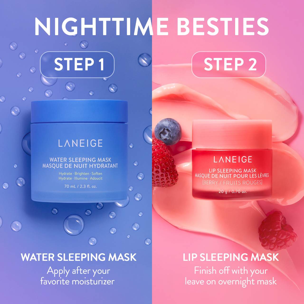 *20* laneige buy water sleeping mask 15ML