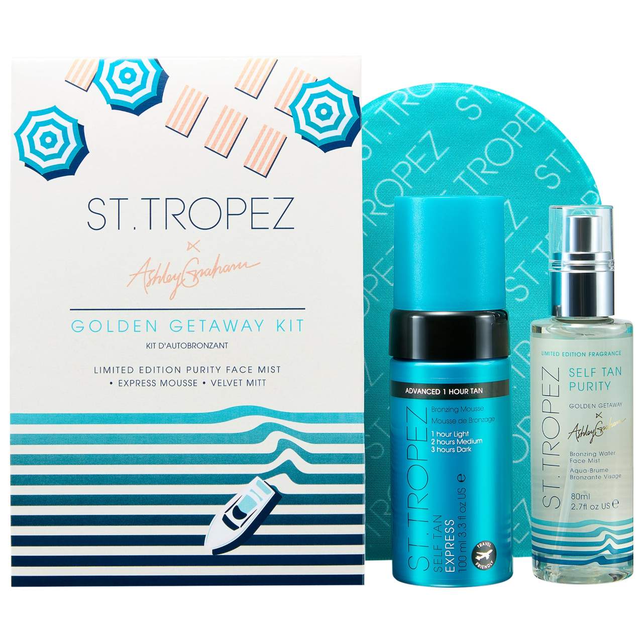 Set of 3 St Tropez Self Tan Express Advanced 1 Hour outlet Tan Bronzing Mousse