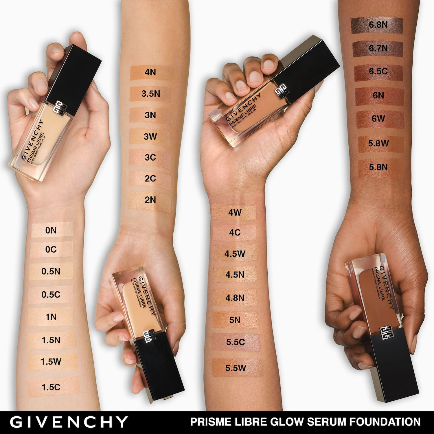 Prisme Libre Glow Serum Blurring Foundation With Natural