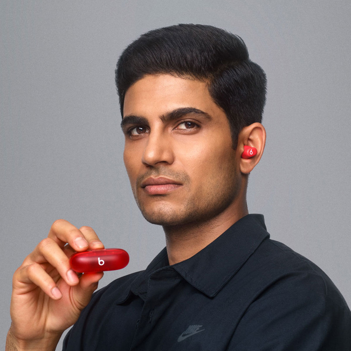 Beats Solo Buds True Wireless Earbuds - Transparent Red Beats Solo Buds True Wireless Earbuds - Transparent Red