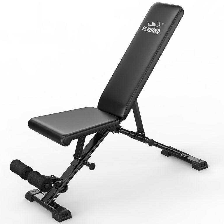 FLYBIRD Adjustable Bench,Utility Weight Bench for Full fashion Body Workout