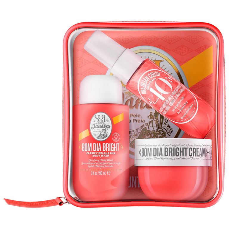 Buy Bom Dia Bright Body Cream + AHA Body Scrub (Full Sizes)